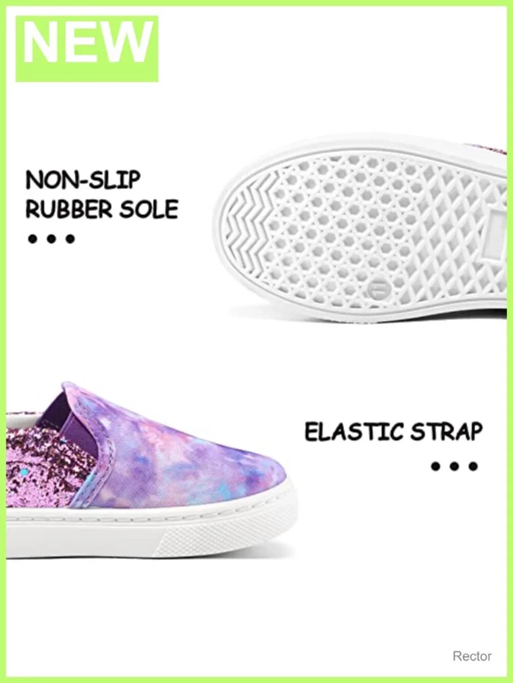 Toddler Slip On Canvas Sneakers for Girls Boys Comfortable Walking Shoes